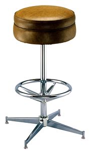 Round Pedestal Bar Stool