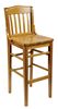 Cherry School House Bar Stool