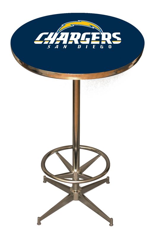 San Diego Chargers Pub Table San Diego Bar Table