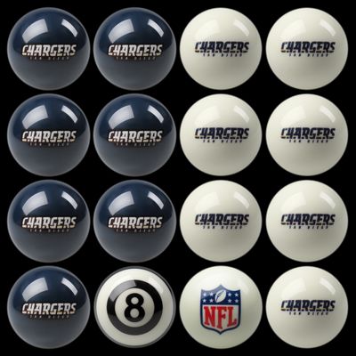 Furniture  Diego on San Diego Chargers Pool Balls   San Diego Chargers Billiards Balls