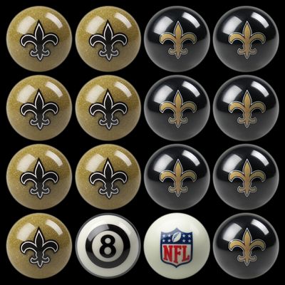 Furniture Stores  Orleans on New Orleans Saints Pool Balls   Saints Billiards Balls   New Orleans
