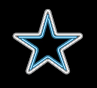 Dallas Cowboys Neon Signs