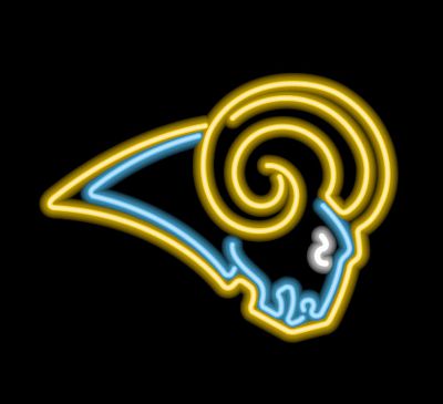 St Louis Rams Neon Signs